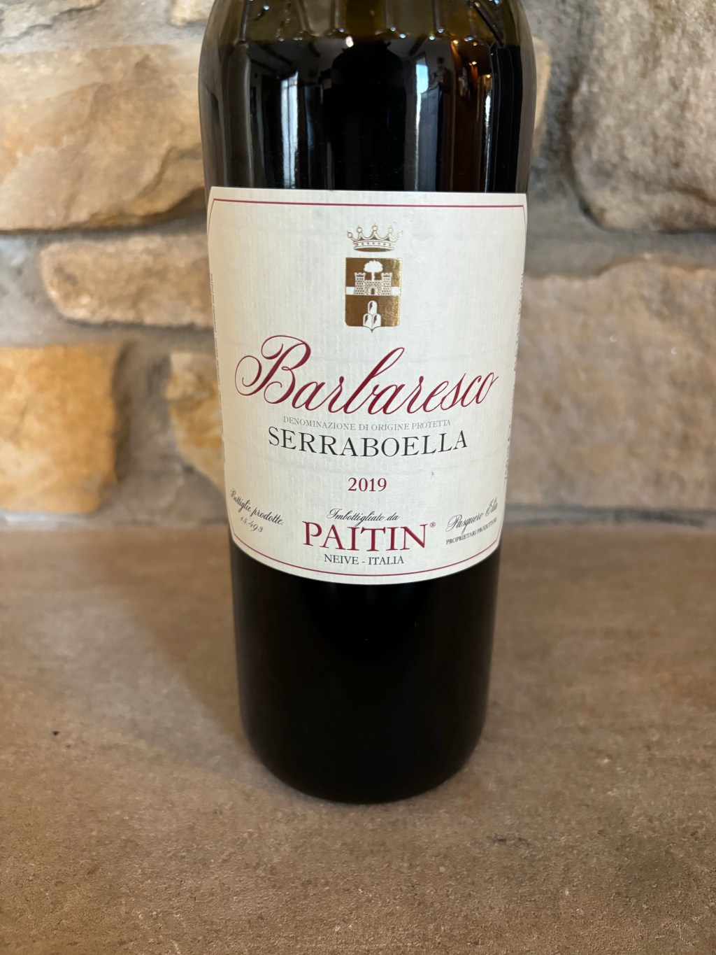 2019 Paitin Barbaresco Serraboella [Rating: 3/5|&nbsp;$40]