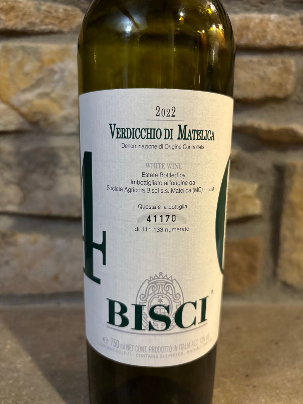2022 Bisci Verdicchio di Matelica [Rating: 4/5 |&nbsp;$17]