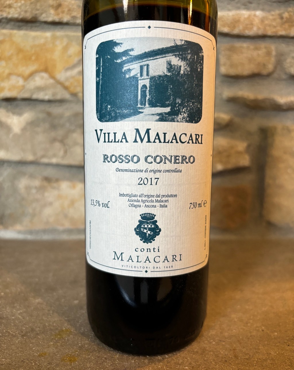 2017 Villa Malacari Rosso Conero [Rating: 4/5 |&nbsp;$16]