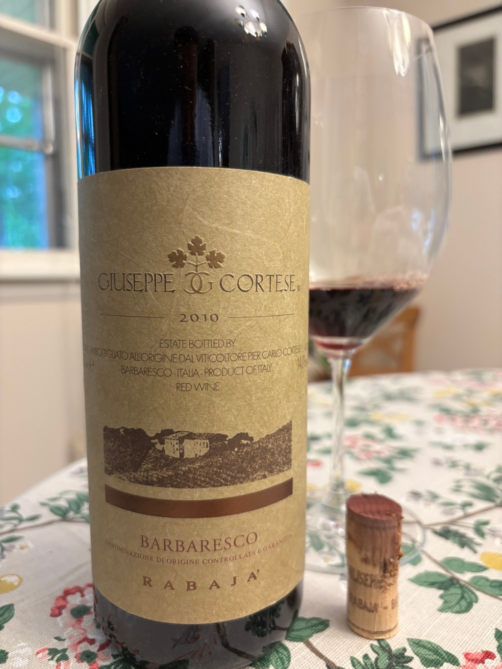 Aged wine: 2010 Giuseppe Cortese Barbaresco Rabaja [Rating:&nbsp;4.5/5]