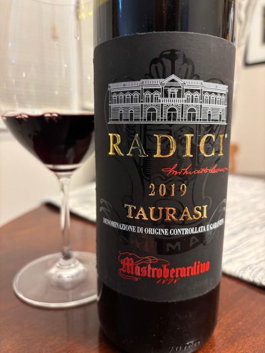 2019 Mastroberardino “Radici” Taurasi [Rating: 4/5 |&nbsp;$37]