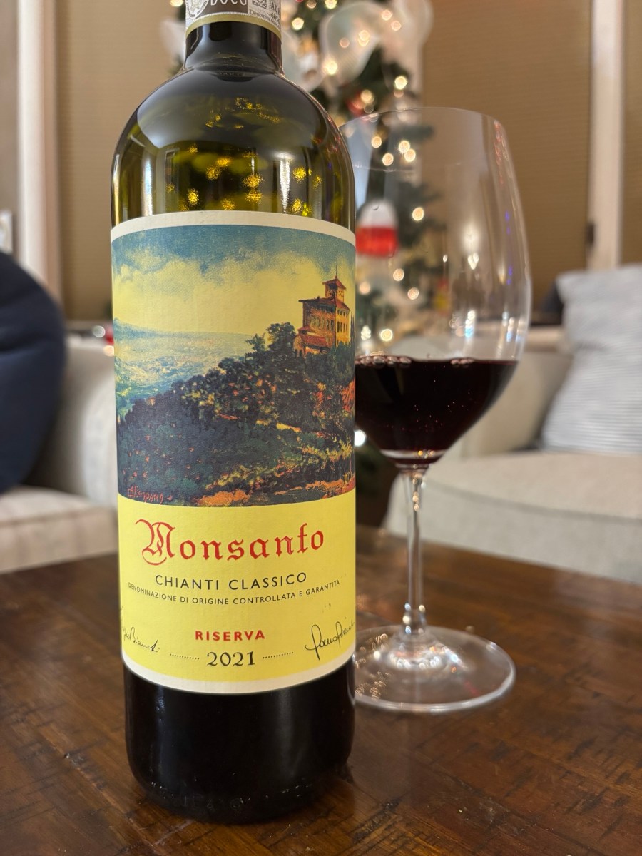 2021 Castello di Monsanto Chianti Classico Riserva [Rating: 4.5/5 |&nbsp;$28]