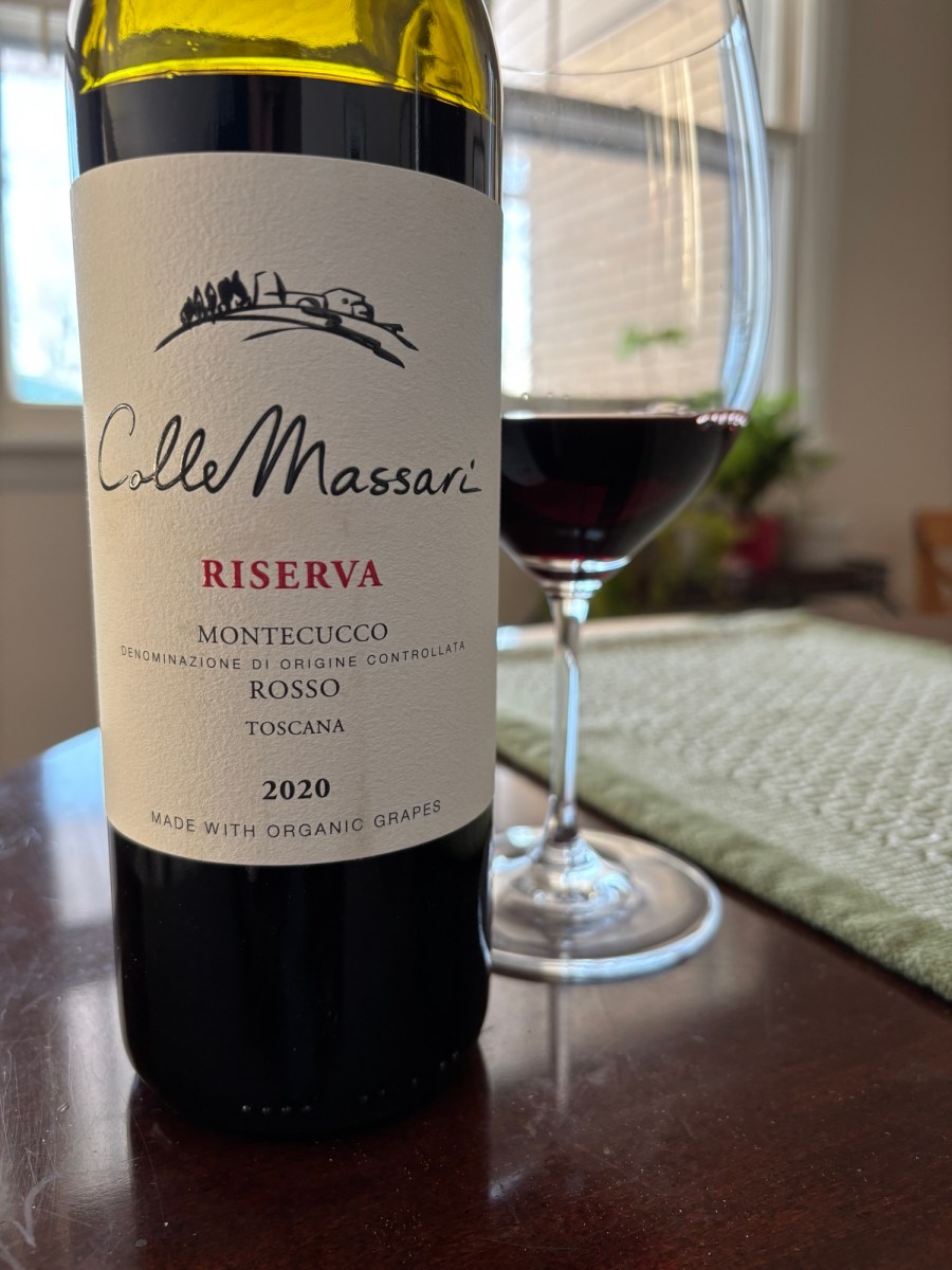 2020 ColleMassari Montecucco Rosso Riserva [Rating: 4.5/5|&nbsp;$19]