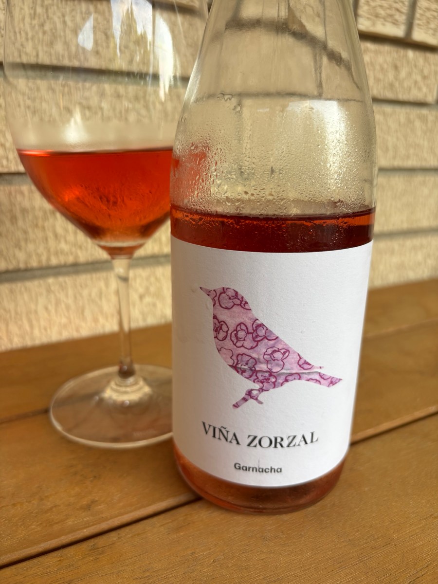 2025 Viña Zorzal Garnacha Rosado Navarra [Rating: 3.5/5 |&nbsp;$15]