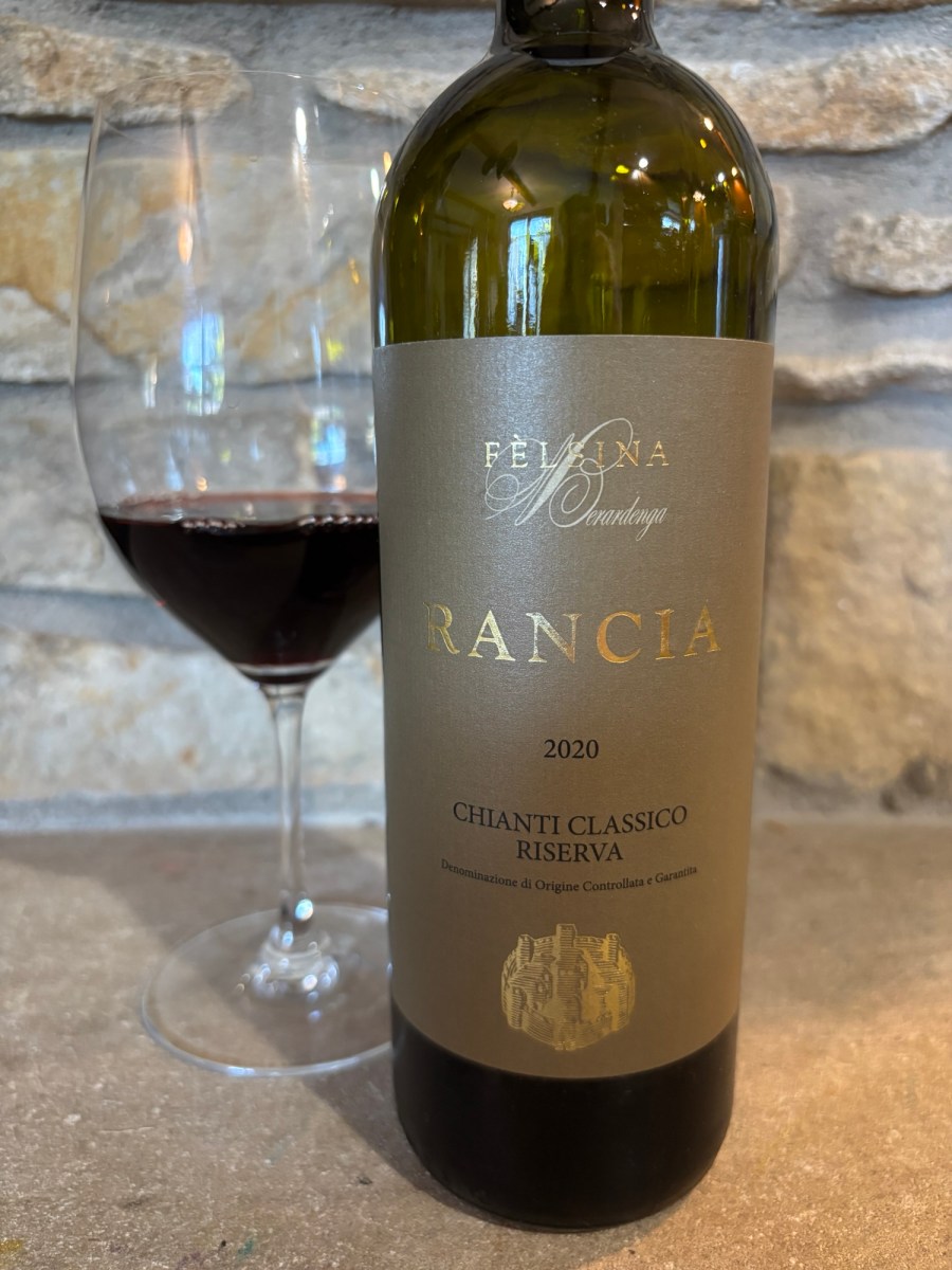 2020 Felsina Rancia Chianti Classico Riserva [Rating: 4.5/5 |&nbsp;$41]